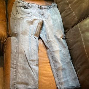 Christopher and Banks grey jeans size 20W